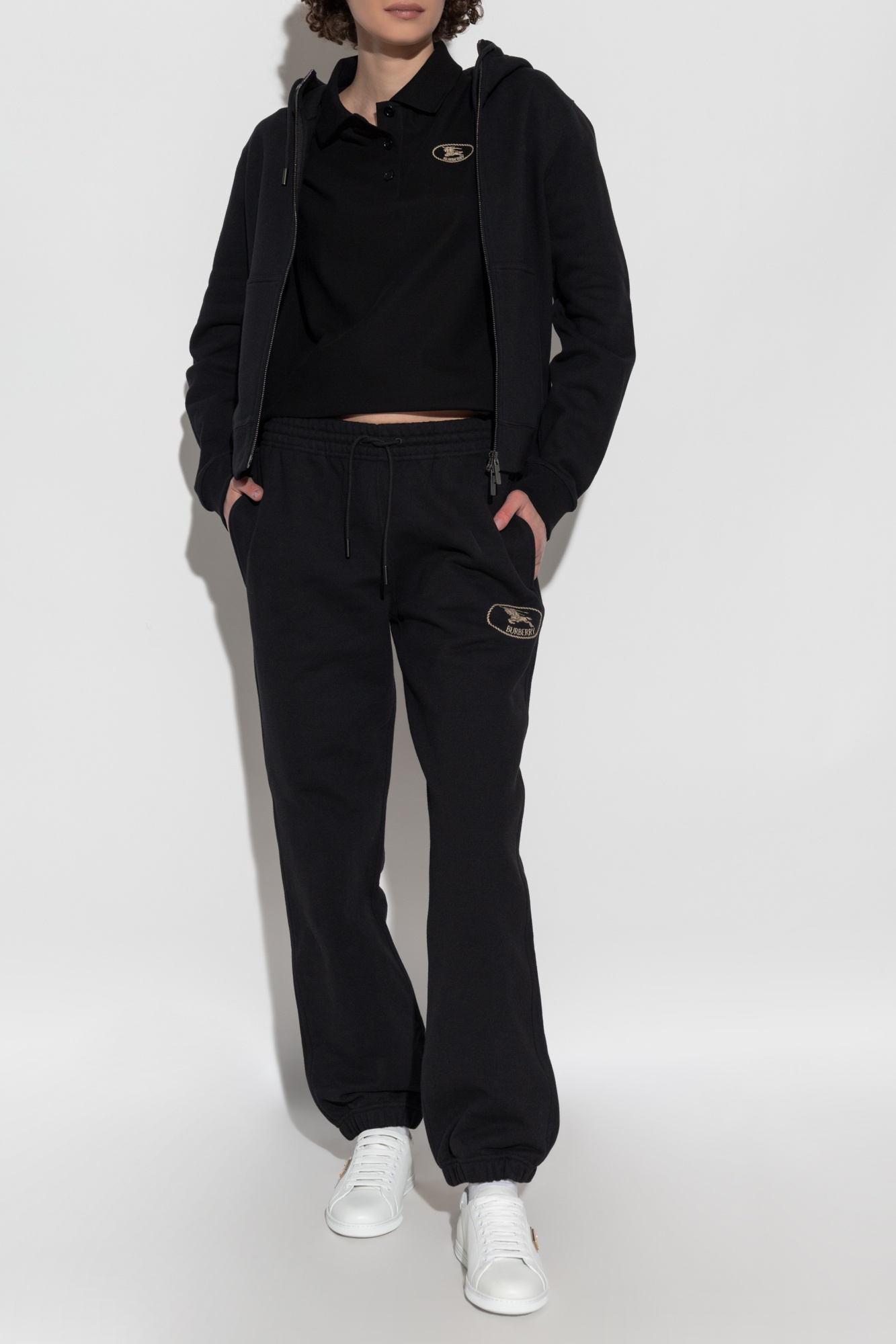 パンツ Burberry Trousers Black Burberry Wool & Silk Straight-Leg Pants | Saks Fifth Avenue
